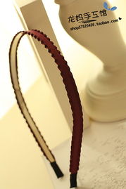 韩国三色丝带手工蝴蝶结发饰 唯美发箍点亮日常时尚